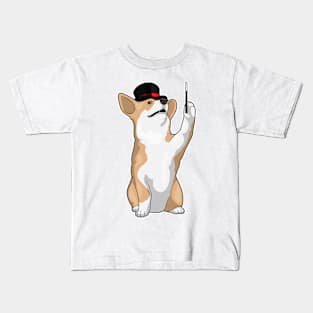 Corgi Magician Magic wand Kids T-Shirt